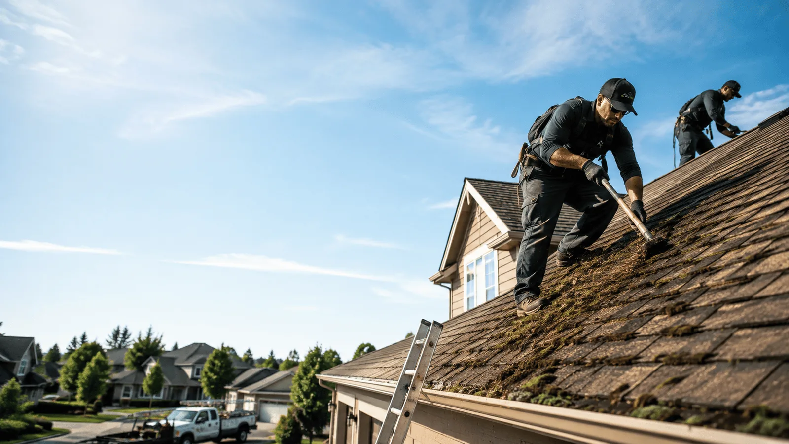 Roof Moss Removal in Apple River, IL near me